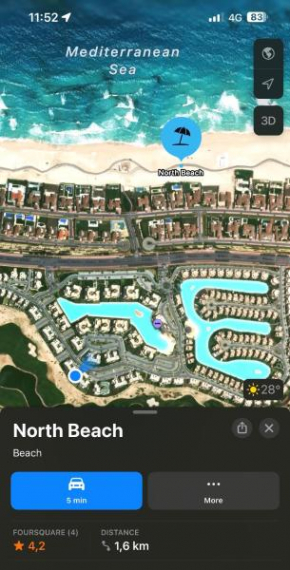 Marassi Pent house Golf View